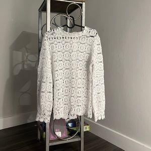 White See Trough Blouse